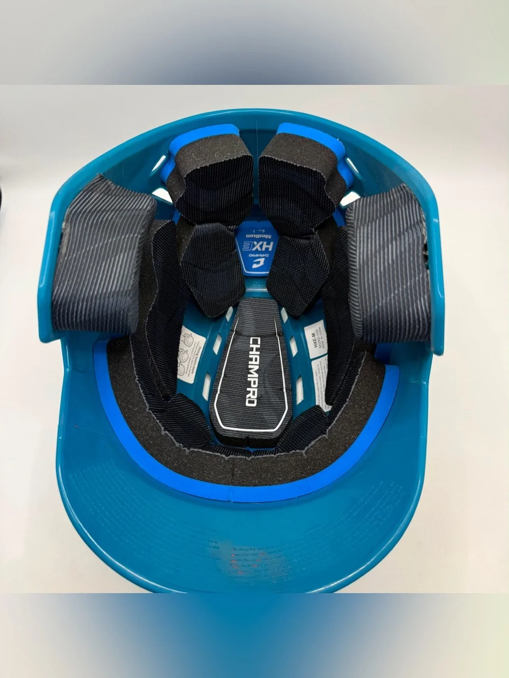 Champro HXE Baseball Batting Helmet Medium 6 1/2-7 Blue NOCSAE NWT